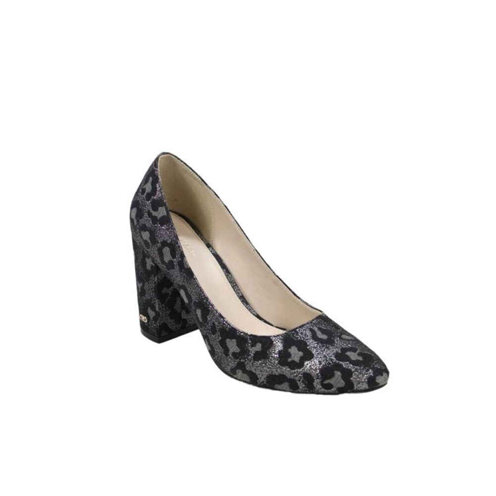 Cole Haan Grand.OS Womens Animal Print Pumps Silver Black Size 7 B